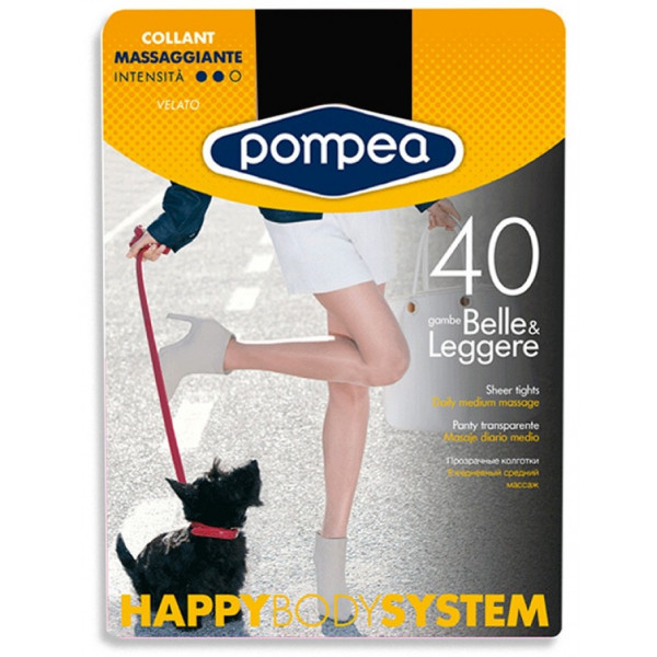 Дамски чорапогащник Pompea с масаж ефект Pompea HBS 40 ДЕН Belle&Leggere