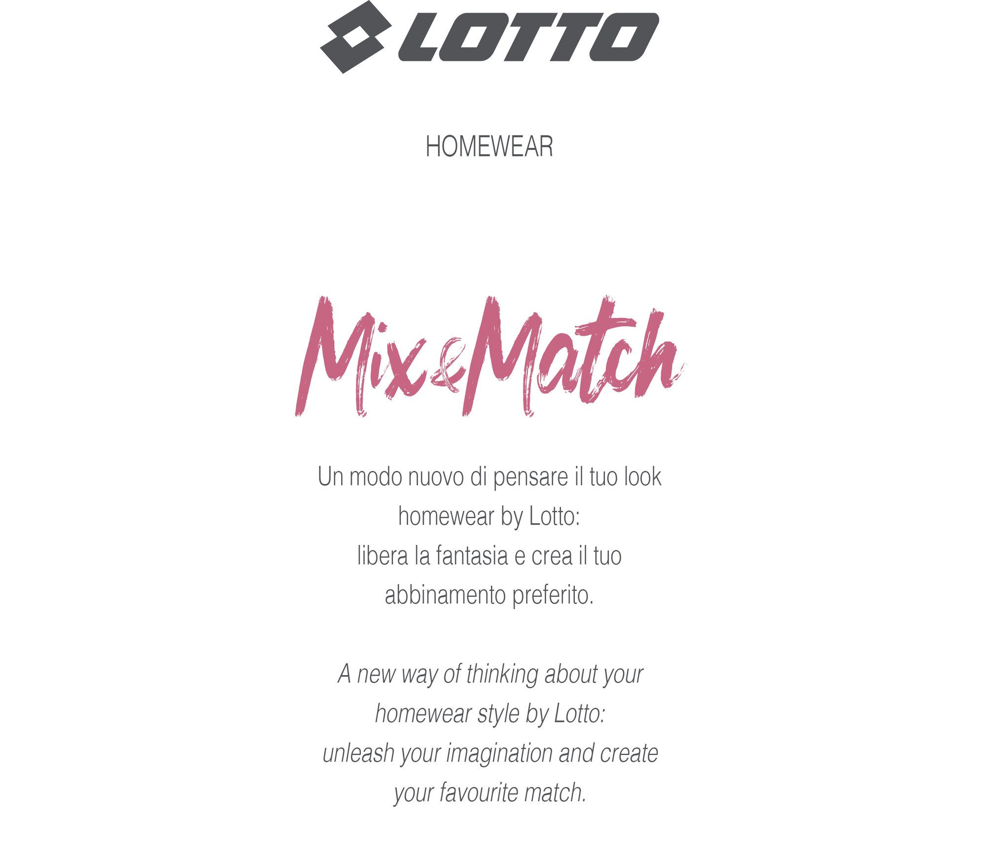 Дамски памучен клин Lotto 1010 колекция Homewear Mix&Match