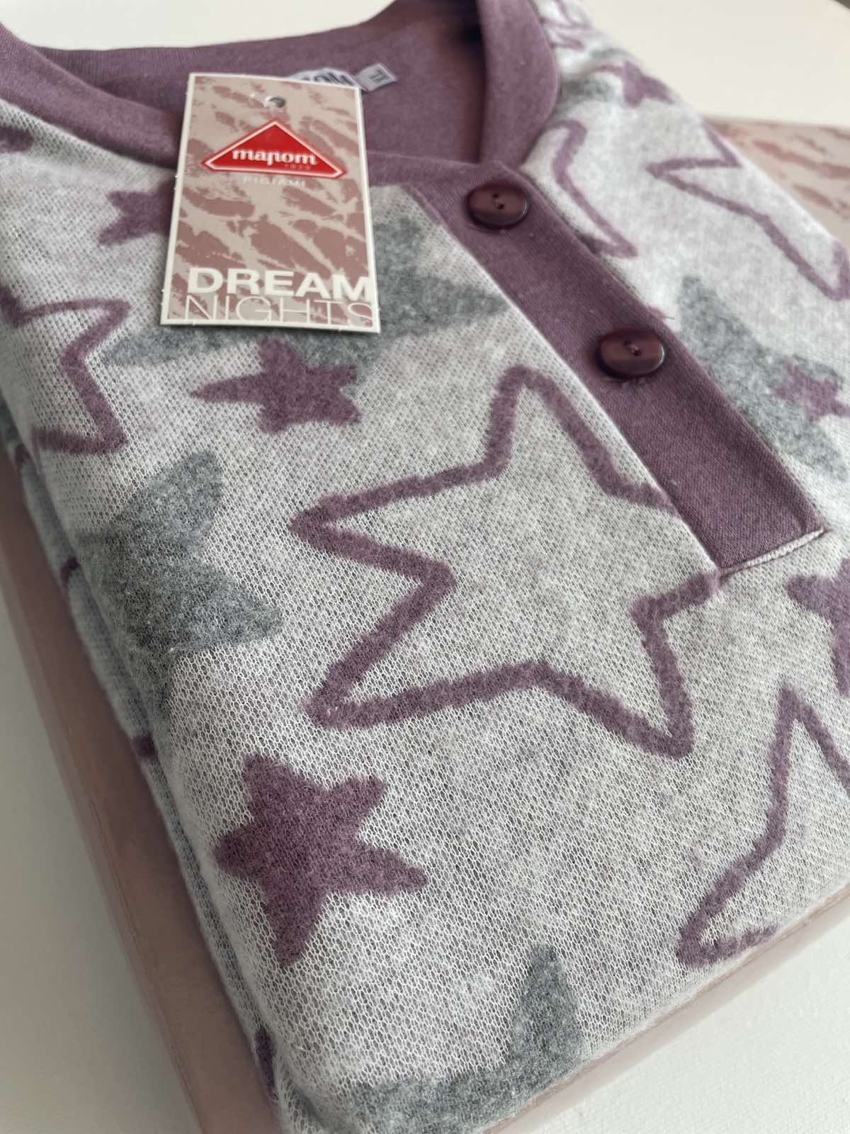 Дамска зимна пижама Mapom 7101 var. 51-ЩАМПА ЗВЕЗДИ