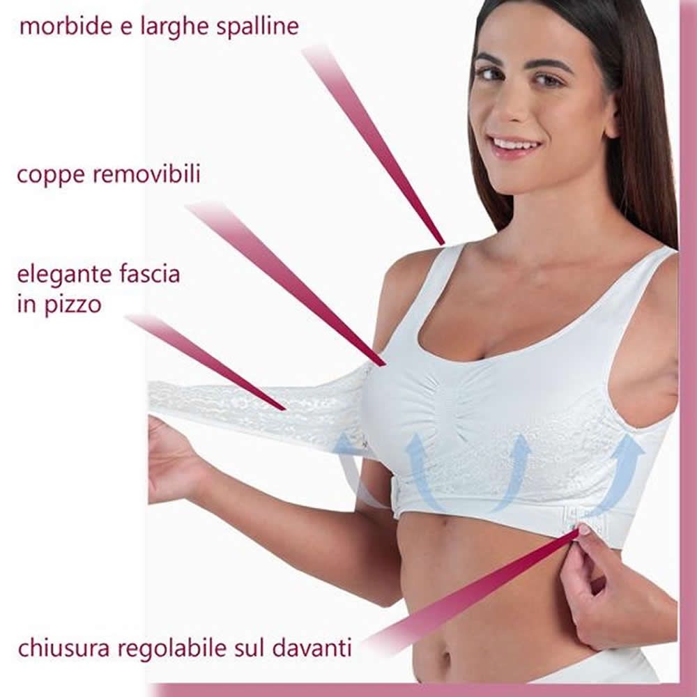 Сутиен без банел с лека подвижна подплънка Bellissima Push-Up 147