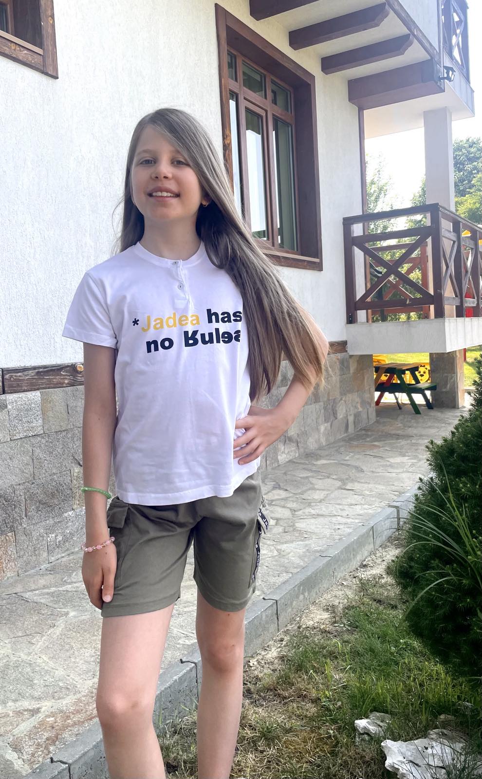Детска лятна пижама за момиче Jadea Girl Home 2013