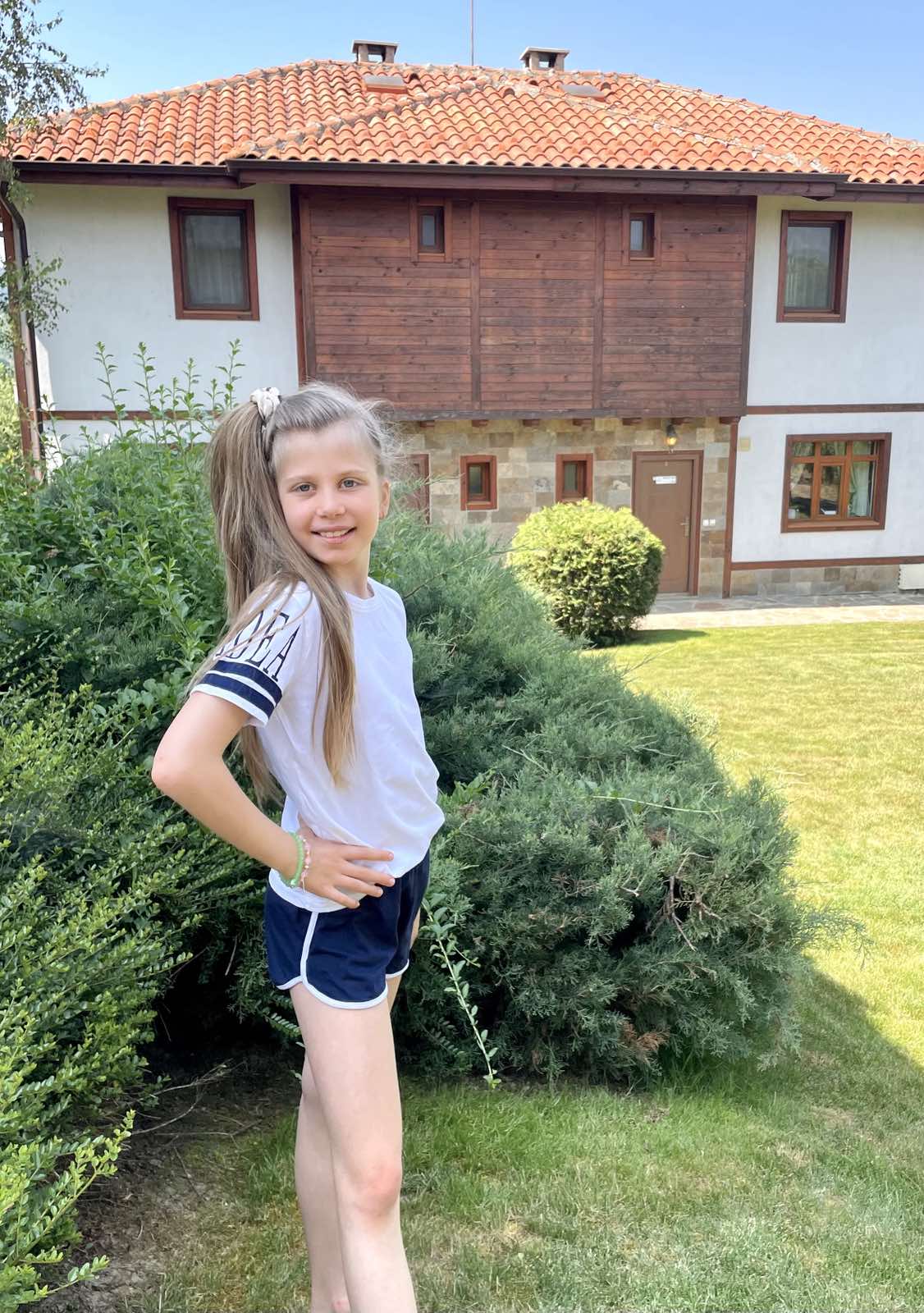 Лятна пижама за момичета Jadea Girl Home 2019