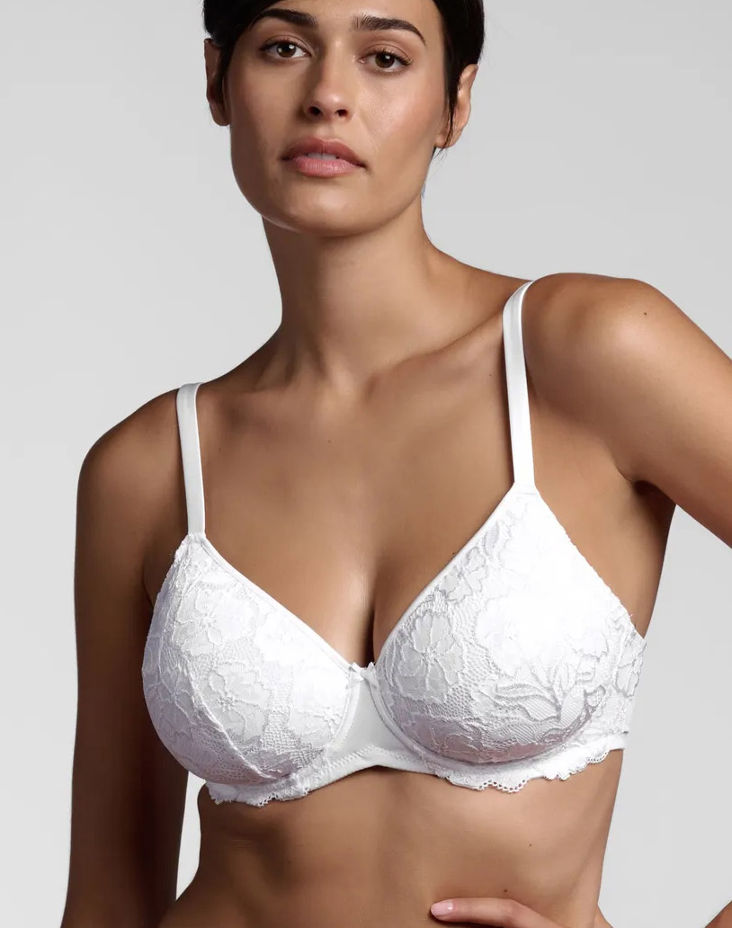 Дантелен сутиен с оформени плътни чашки Balconette Lepel Belseno 258